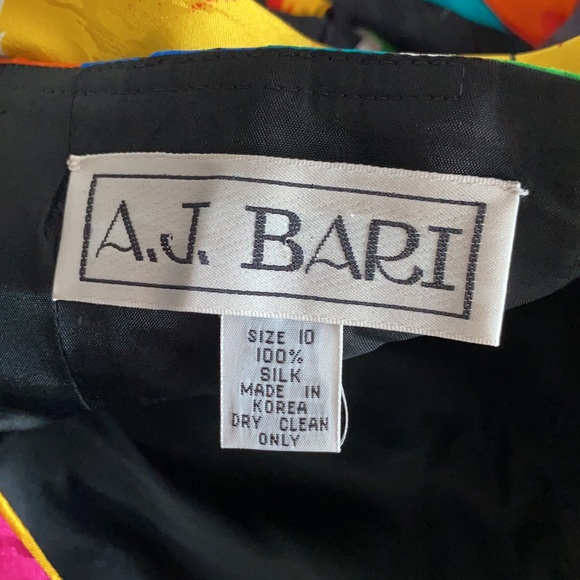 Vintage Strapless Floral Party Dress - Picture 10 of 10